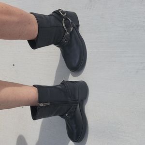 Harley Davidson Leather moto boots